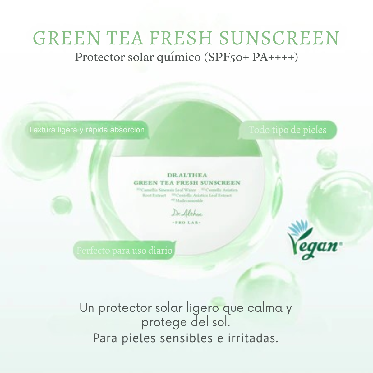 Green Tea Fresh Sunscreen(protector solar)