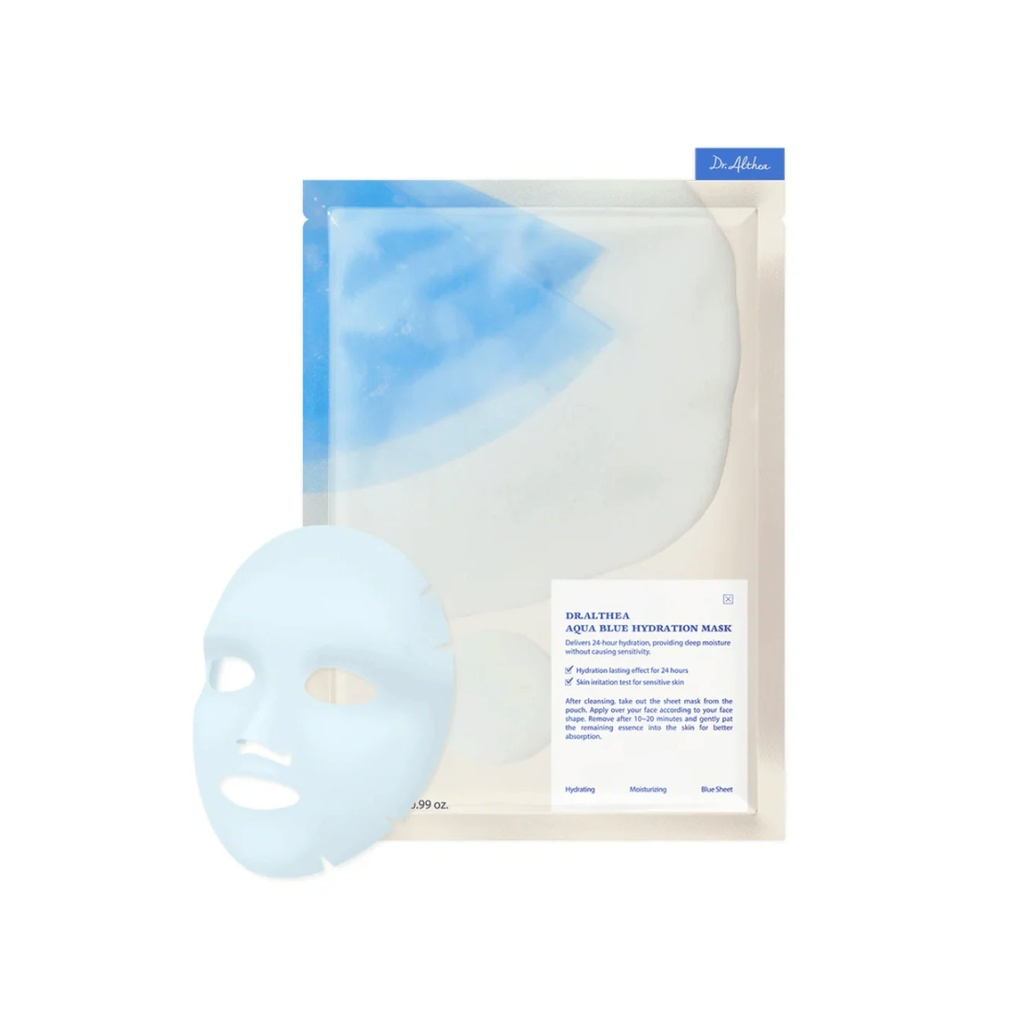 Mascarilla Hidratante Azul Aguamarina
