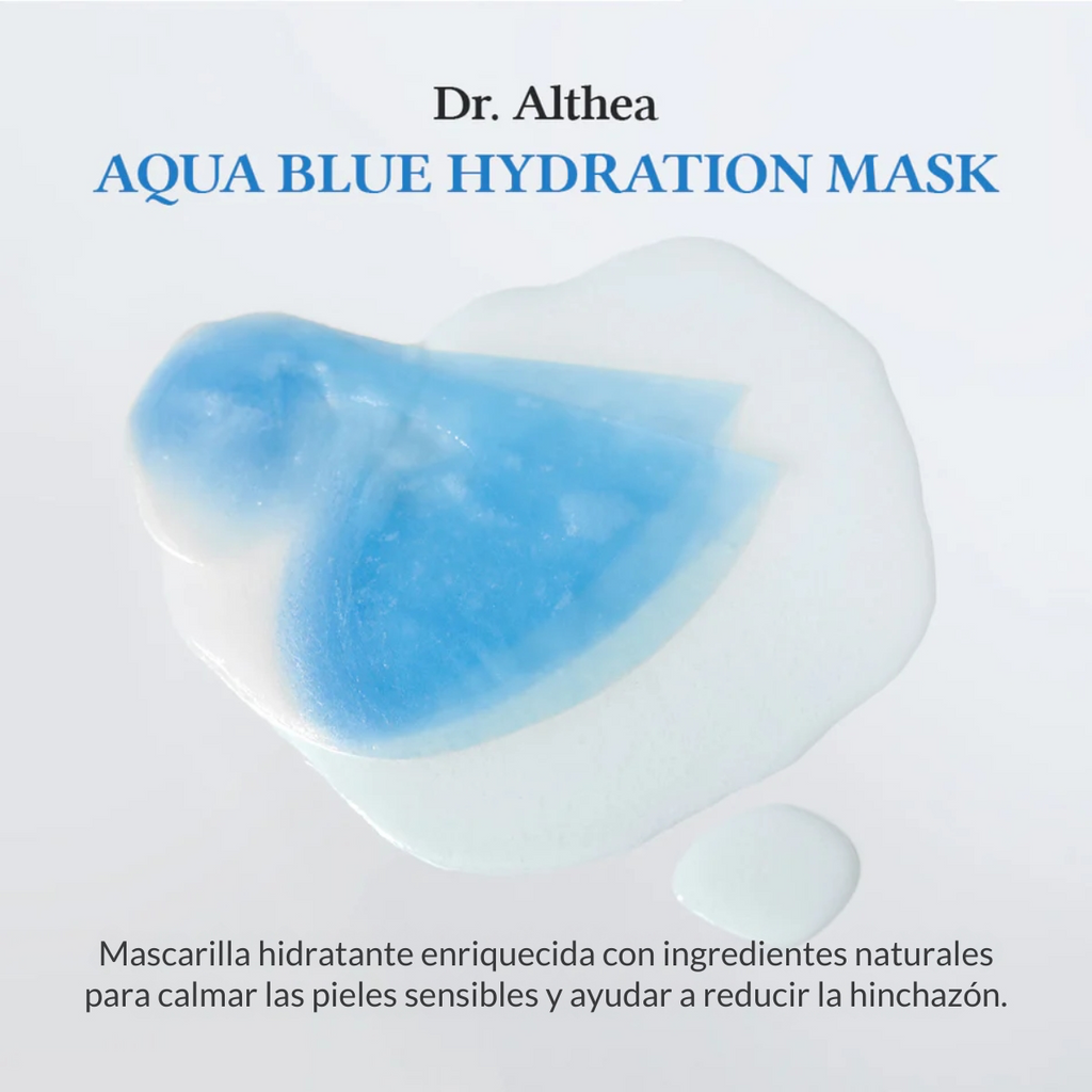 Mascarilla Hidratante Azul Aguamarina