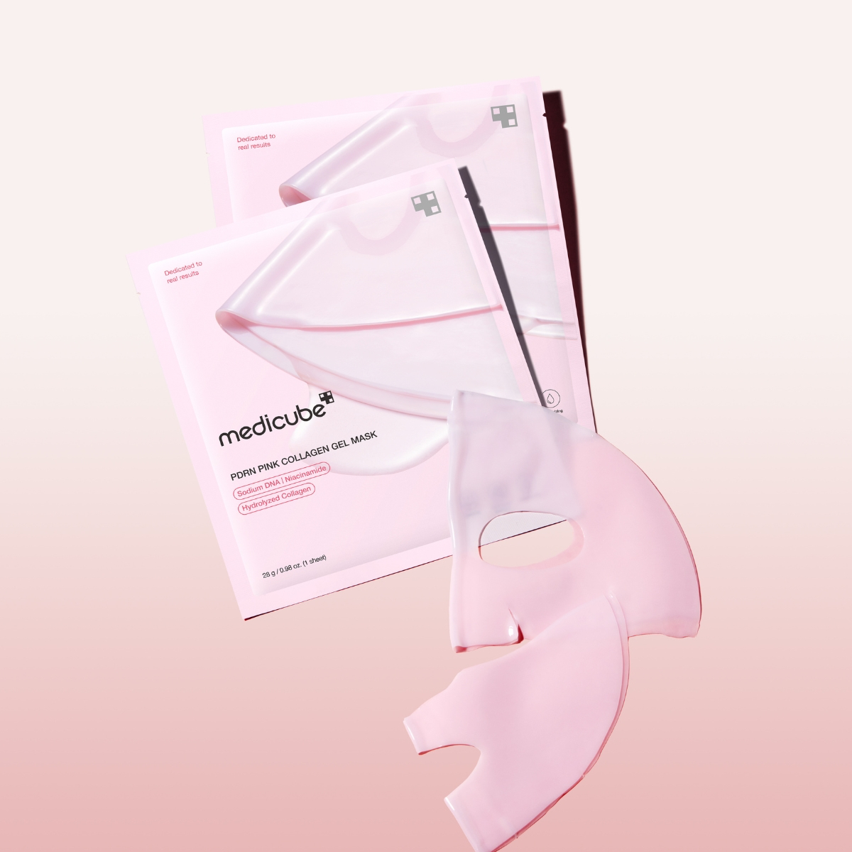 PDRN PINK COLLAGEN GEL MASK (mascarilla faciales )