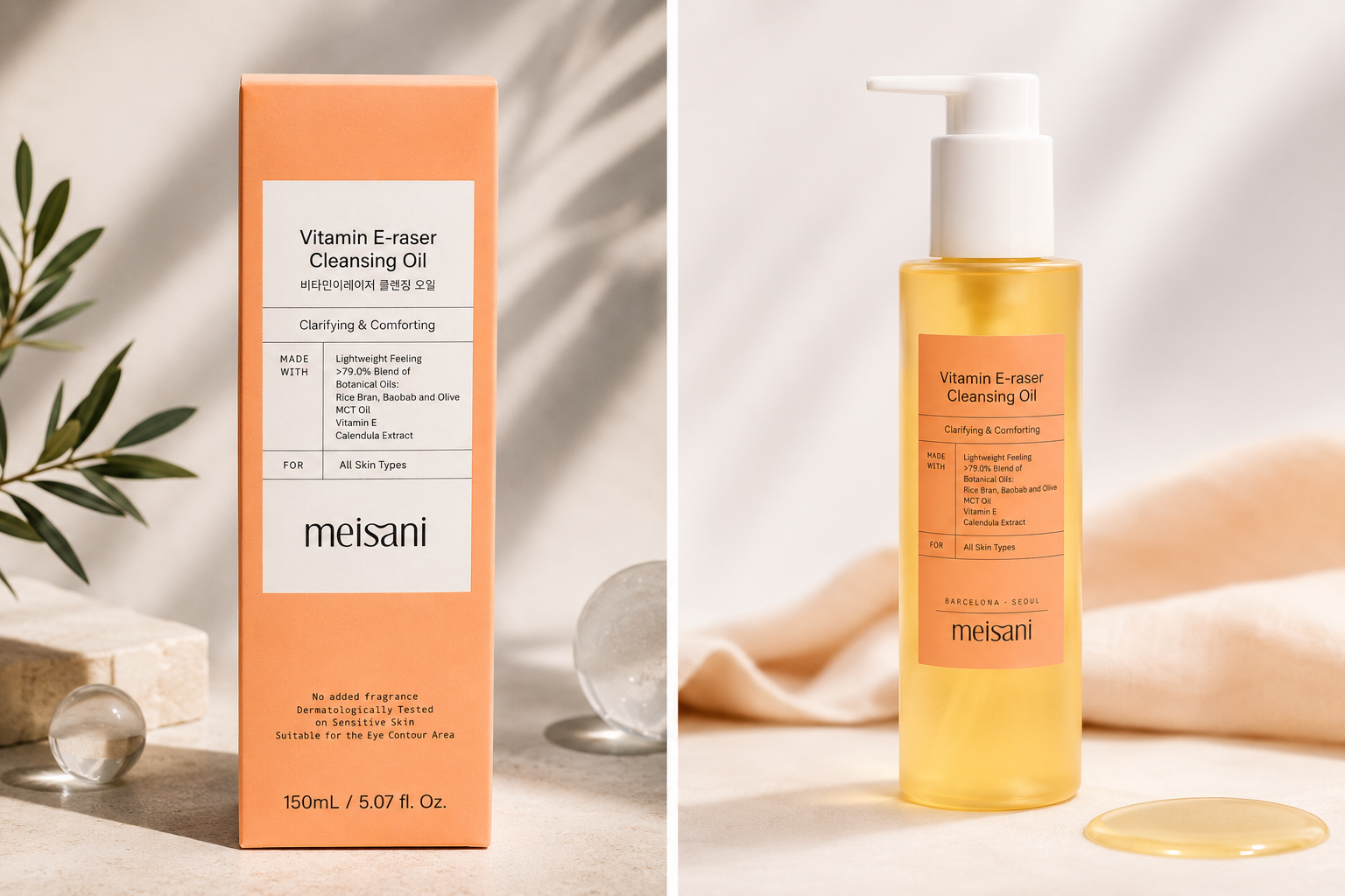 Vitamin E-raser Cleansing Oil (limpiador facial )