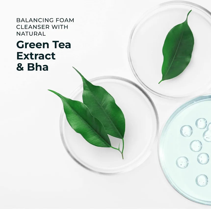 Green Tea &Bha Foam Cleanser (limpiador facial )