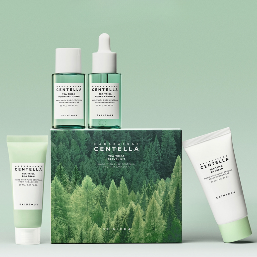 Madagascar Centella Tea-Trica Travel Kit (crema )