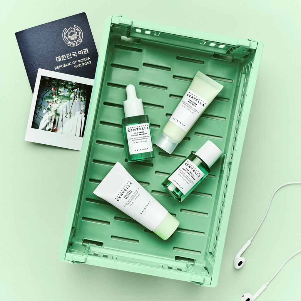 Madagascar Centella Tea-Trica Travel Kit (crema )