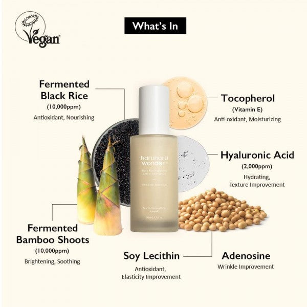 Black Rice Hyaluronic Anti-wrinkle serum