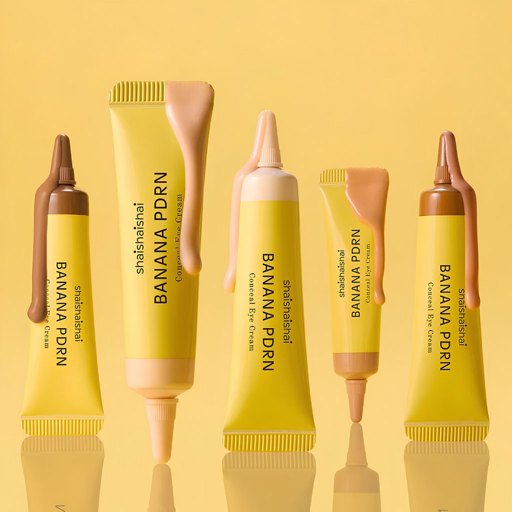 shaishaishai BANANA PDRN Crema Ocultadora para Ojos (Caramelo) - 15 g